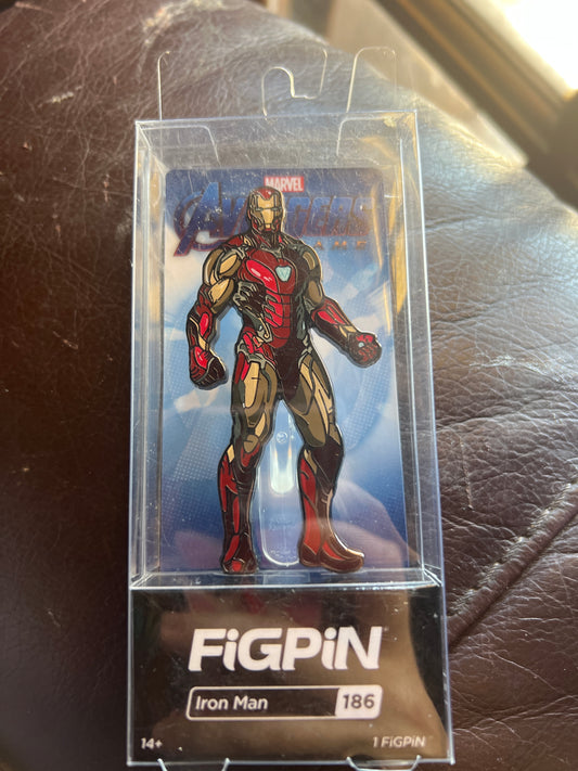 Disney Marvel Avengers End Game Iron Man FiGPiN #186 Locked