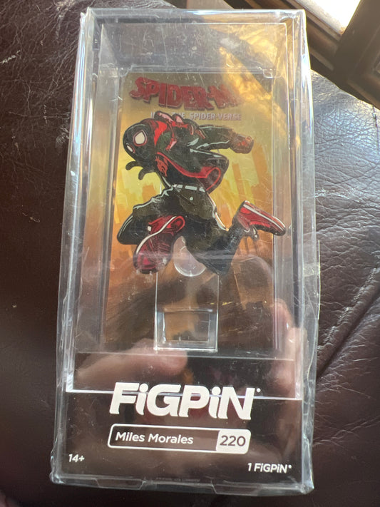 FiGPiN Spider-Man Into The Spiderverse Miles Morales #220