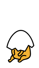 Load image into Gallery viewer, FiGPiN Sanrio Gudetama I Can’t #514 Limited Edition