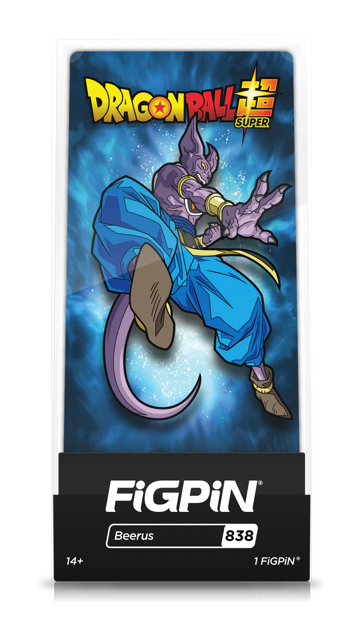 FiGPiN Dragon Ball Super Beerus #838