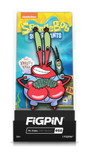 Load image into Gallery viewer, FiGPiN SpongeBob SquarePants Mr. Krabs (with Plankton) Pin #468