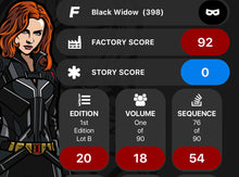Load image into Gallery viewer, Marvel Black Widow FIGPIN #398 LOCKED
