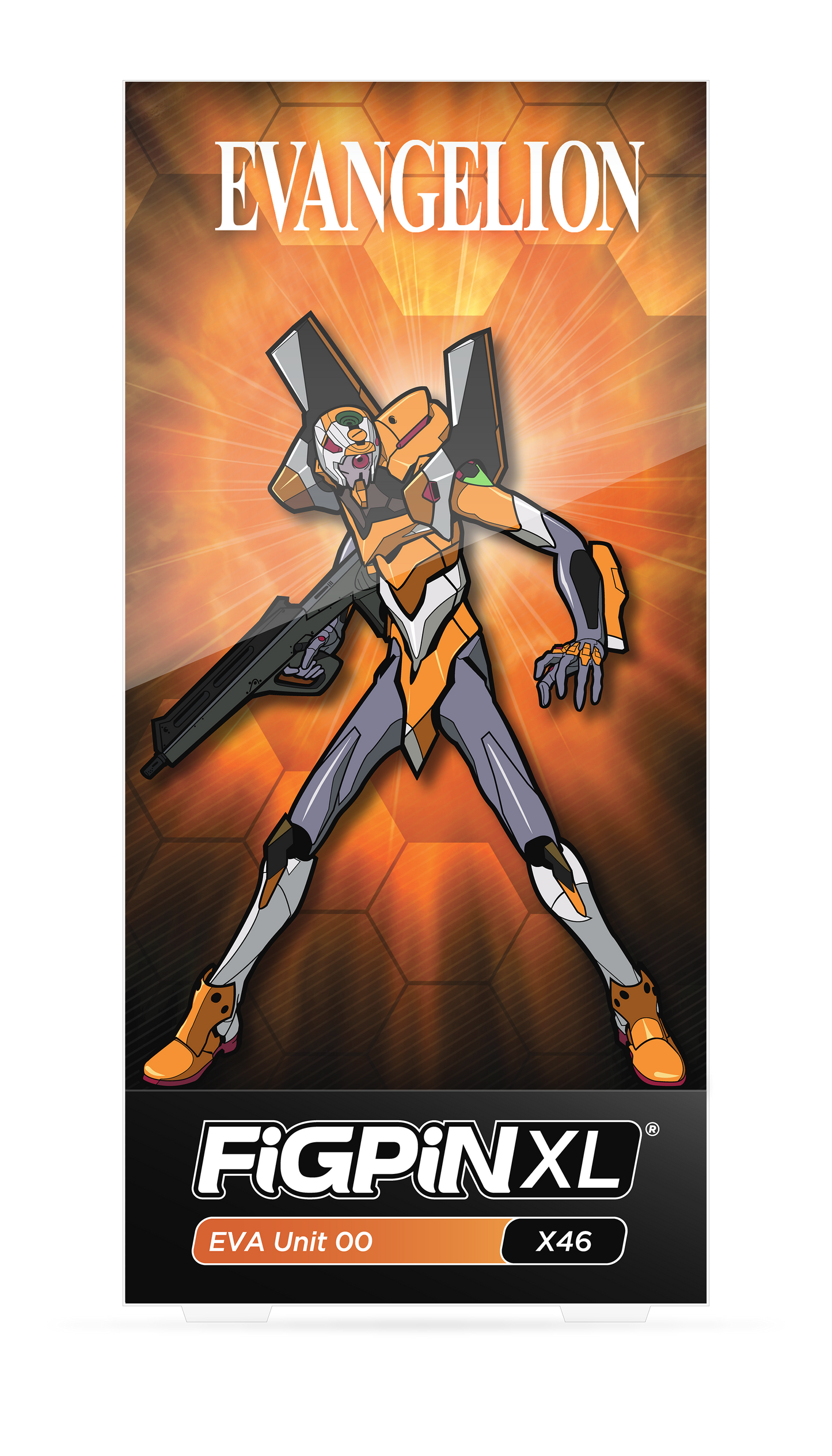EVA Unit 00 FiGPiN XL #X46 | Neon Genesis Evangelion 6.25-Inch Collectible Pin