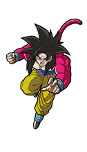 Load image into Gallery viewer, FIGPIN Dragon Ball GT Super Saiyan 4 Goku #658