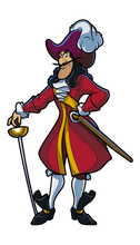 Load image into Gallery viewer, Disney Villians Peter Pan FiGPiN Captain Hook #950