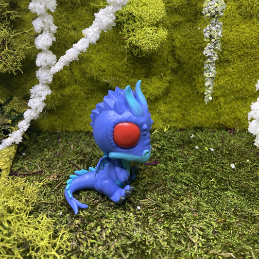 Cryptozoic Cryptkins Series 2 Blue Dragon