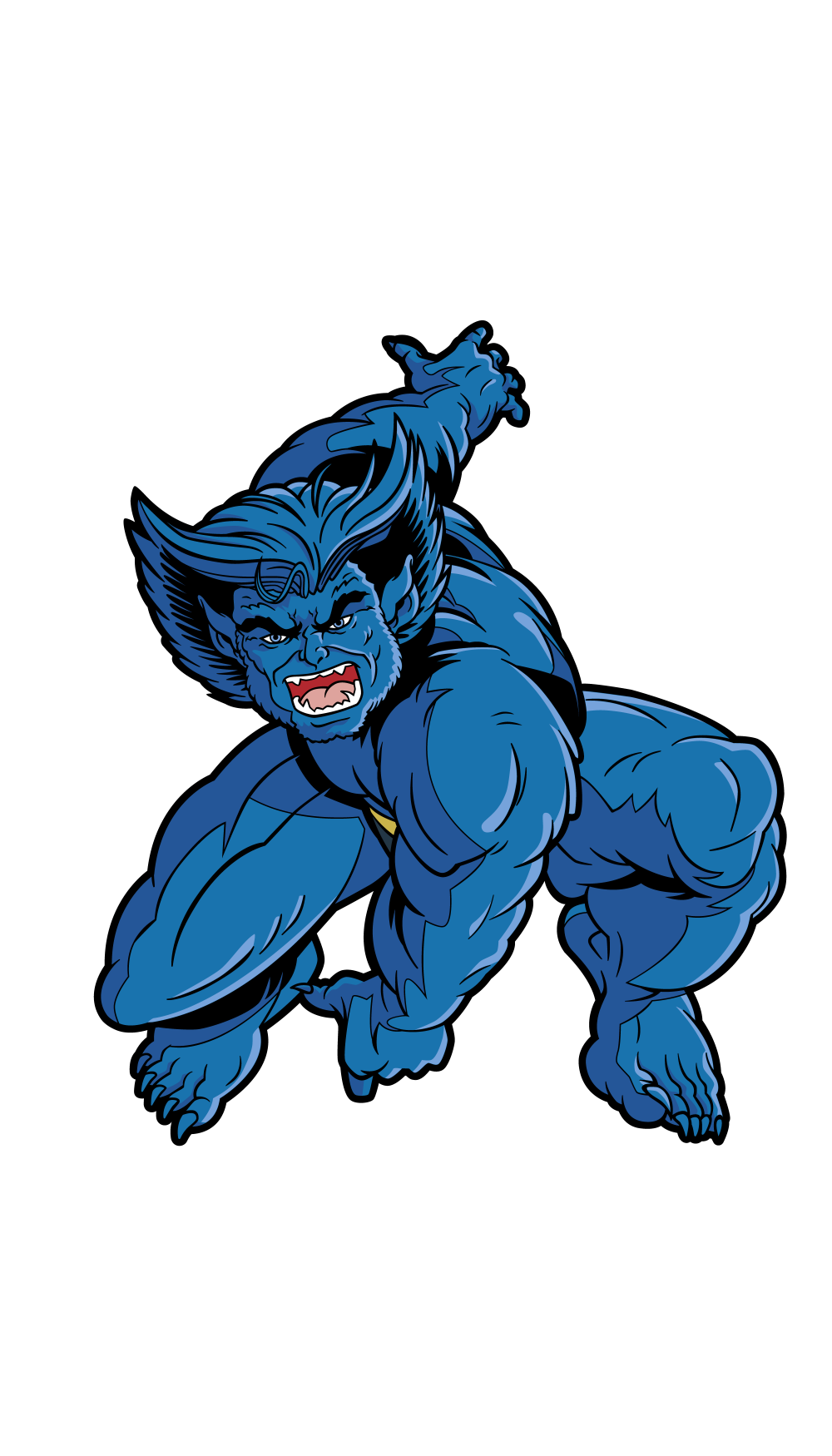 FiGPiN Beast #640 X-MEN Animated Series