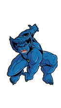 Load image into Gallery viewer, FiGPiN Beast #640 X-MEN Animated Series