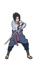 Load image into Gallery viewer, FIGPIN Naruto Sasuke #92