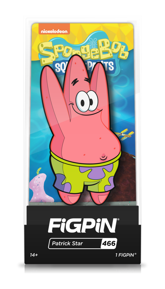 FiGPiN SpongeBob SquarePants Patrick Star Pin #466
