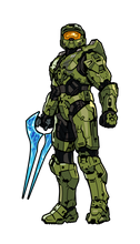 Load image into Gallery viewer, FiGPiN Master Chief Halo #79