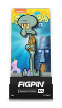 Load image into Gallery viewer, FiGPiN SpongeBob SquarePants Squidward Tentacles Pin #470