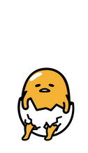 Load image into Gallery viewer, FiGPiN Sanrio Gudetama Shorts #515 Limited Edition