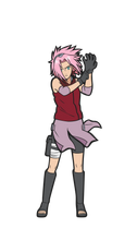 Load image into Gallery viewer, FIGPIN Naruto Sakura #91