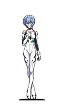 Load image into Gallery viewer, Neon Genesis Evangelion FiGPiN Rei Ayanami #451