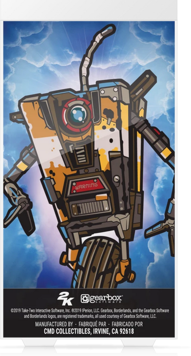 Claptrap FiGPiN Mini #M40 | Borderlands 3 Collectible 2-Inch Enamel Pin