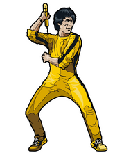 Load image into Gallery viewer, Bruce Lee Figpin #371