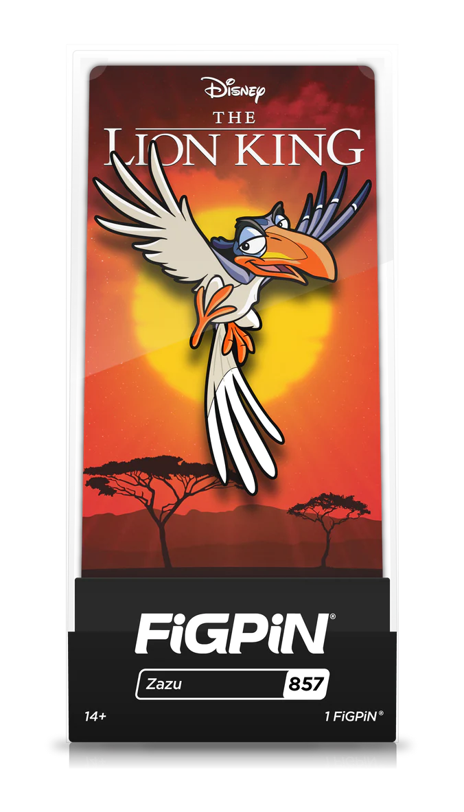 FiGPiN Zazu #857 The Lion King – Hatcher's Collectibles