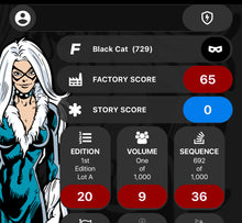 Load image into Gallery viewer, FiGPiN Marvel Black Cat #729 Locked