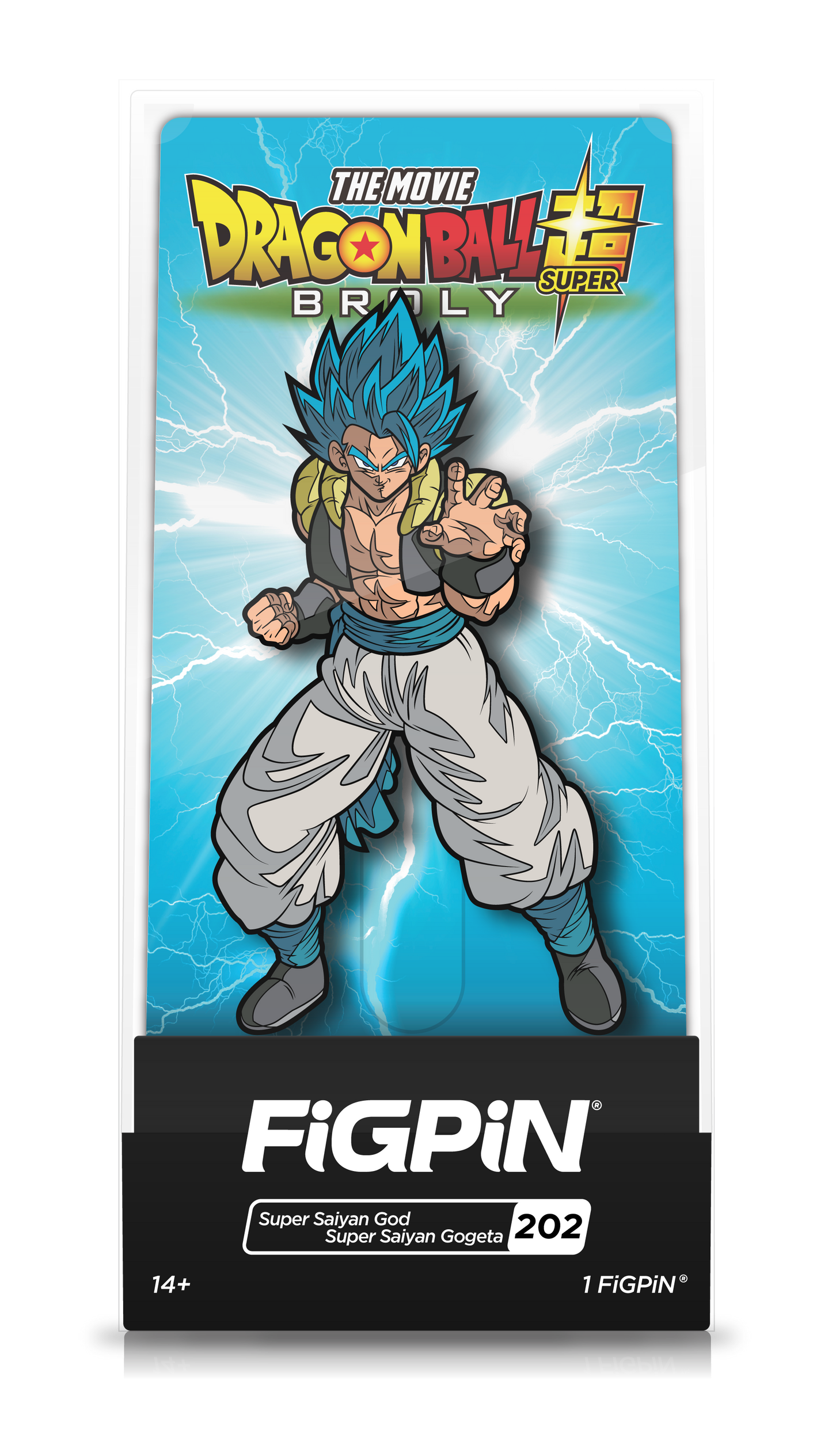 Dragon Ball Super Broly Movie Super Saiyan God Super Saiyan Gogeta FIGPIN #202