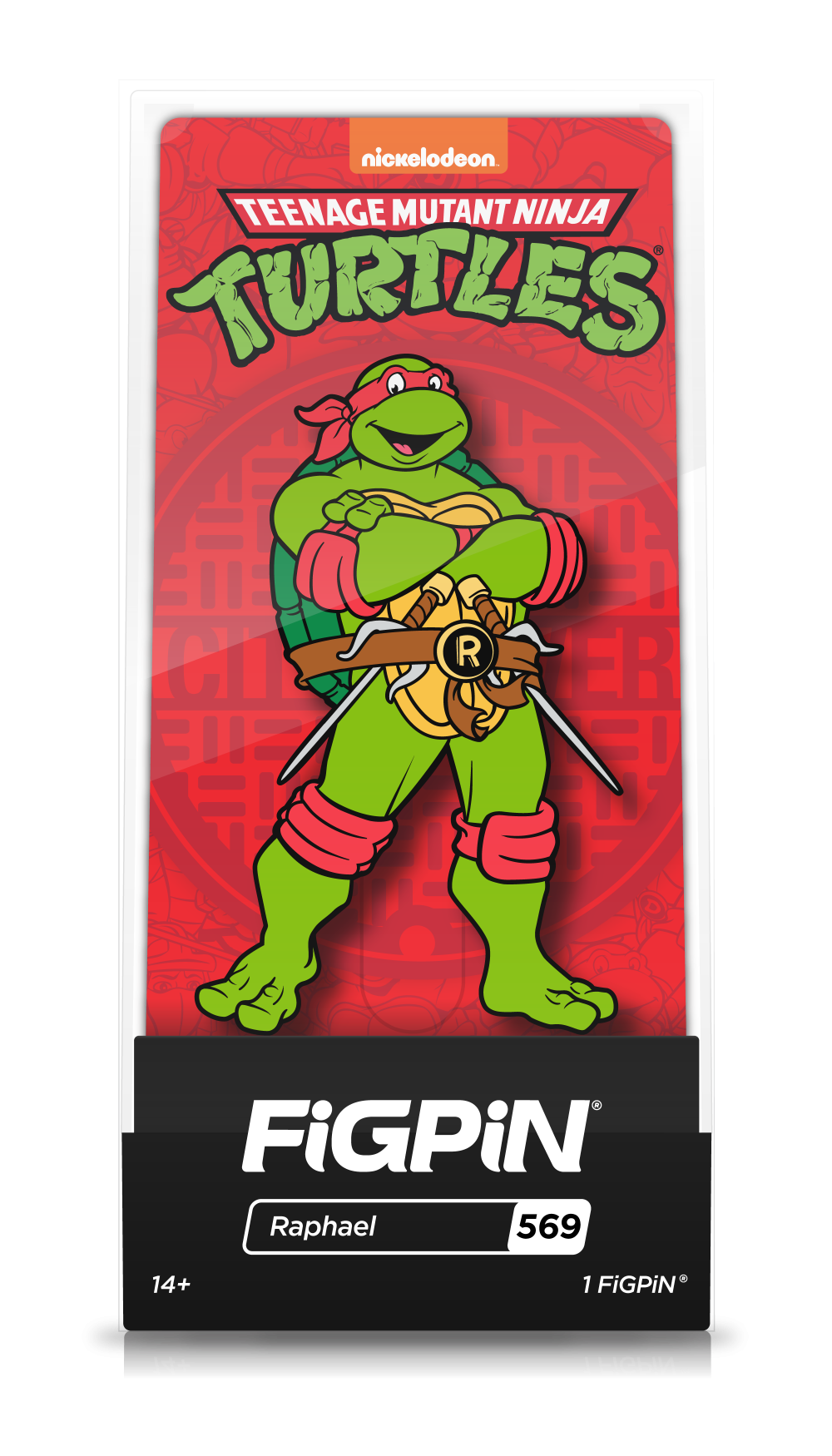 Teenage Mutant Ninja Turtles FIGPIN Raphael #569