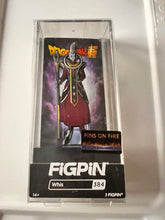Load image into Gallery viewer, Dragon Ball FiGPiN Whis #384 Locked Pins On Fire Exclusive