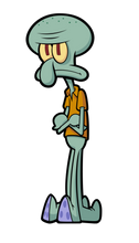 Load image into Gallery viewer, FiGPiN SpongeBob SquarePants Squidward Tentacles Pin #470
