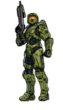 Load image into Gallery viewer, FiGPiN HALO Master Chief #80 Limited Edition