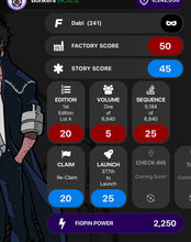 Load image into Gallery viewer, FiGPiN Dabi My Hero Academia Dabi #241 Soft UnLocked