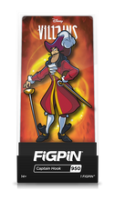 Load image into Gallery viewer, Disney Villians Peter Pan FiGPiN Captain Hook #950