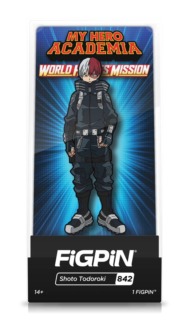 FiGPiN My Hero Academia World Hero’s Mission Shoto Todoroki #842