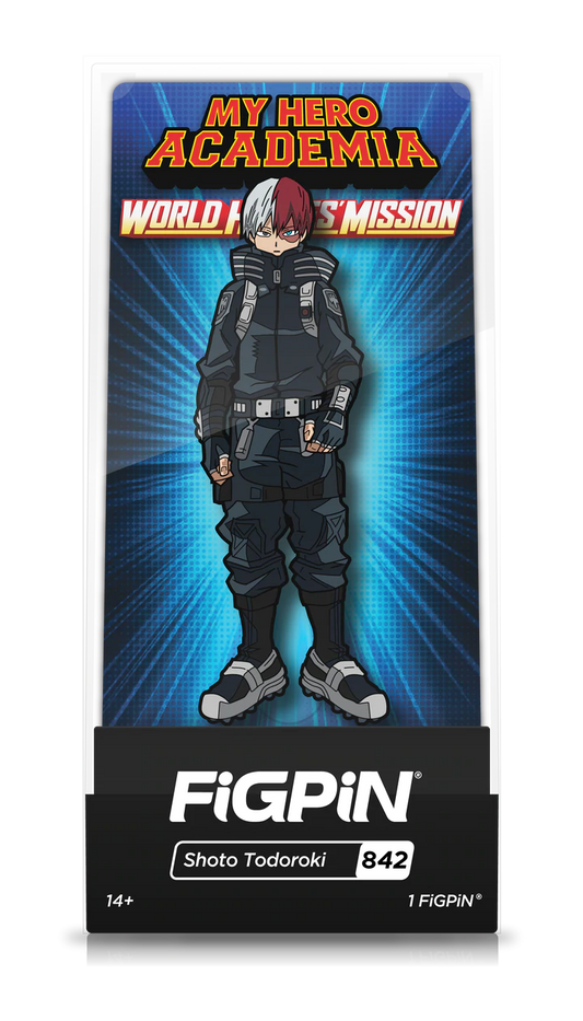 FiGPiN My Hero Academia World Hero’s Mission Shoto Todoroki #842