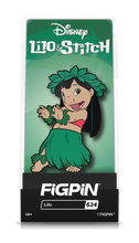 Load image into Gallery viewer, Disney FiGPiN Lilo and Stitch Lilo Pin Set Of 3 #624, 625, 626