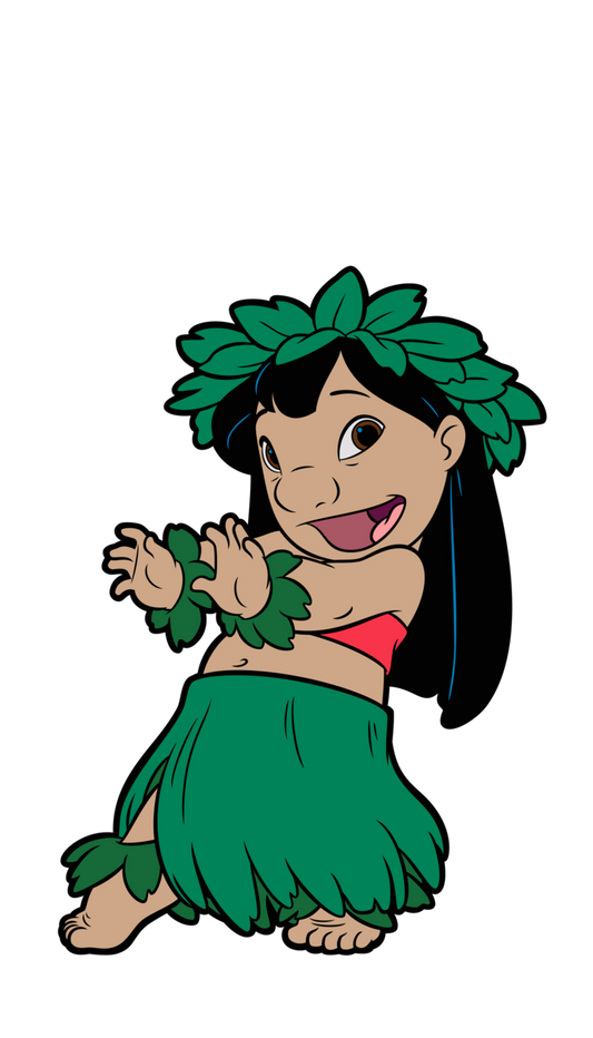 Disney FiGPiN Lilo and Stitch Lilo Pin Set Of 3 #624, 625, 626