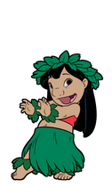 Load image into Gallery viewer, Disney FiGPiN Lilo and Stitch Lilo Pin #624