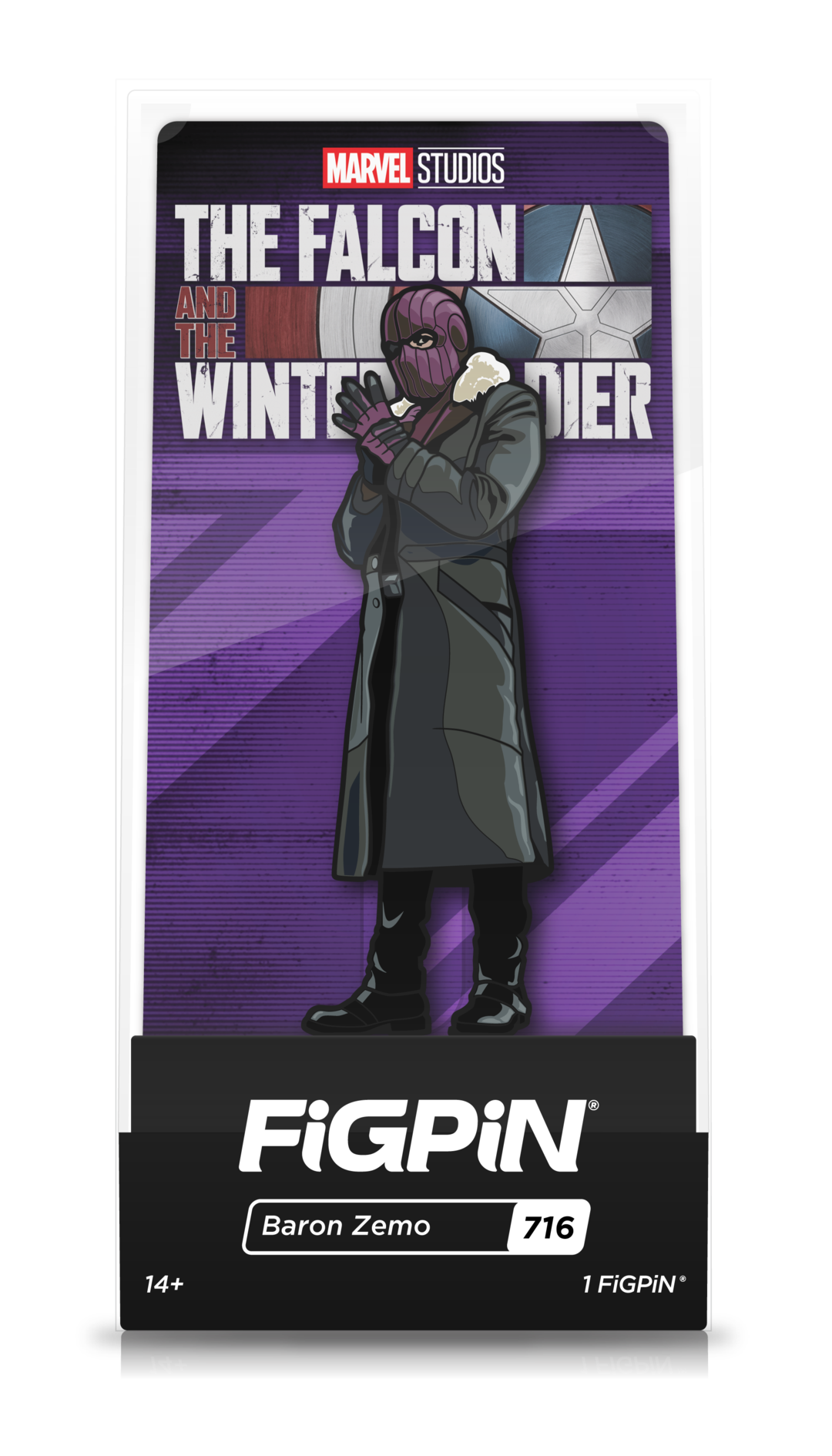FiGPiN Marvel Baron Zemo #716 The Falcon and The Winter Soldier