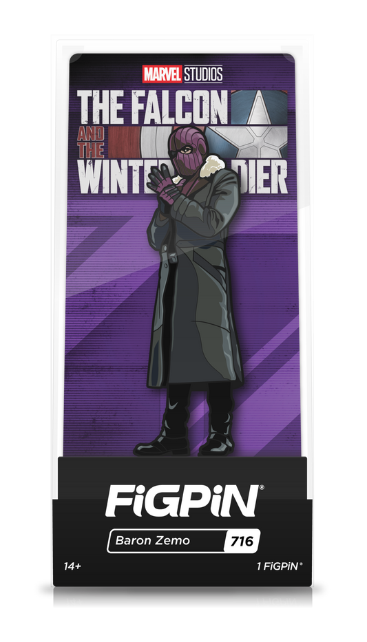 FiGPiN Marvel Baron Zemo #716 The Falcon and The Winter Soldier