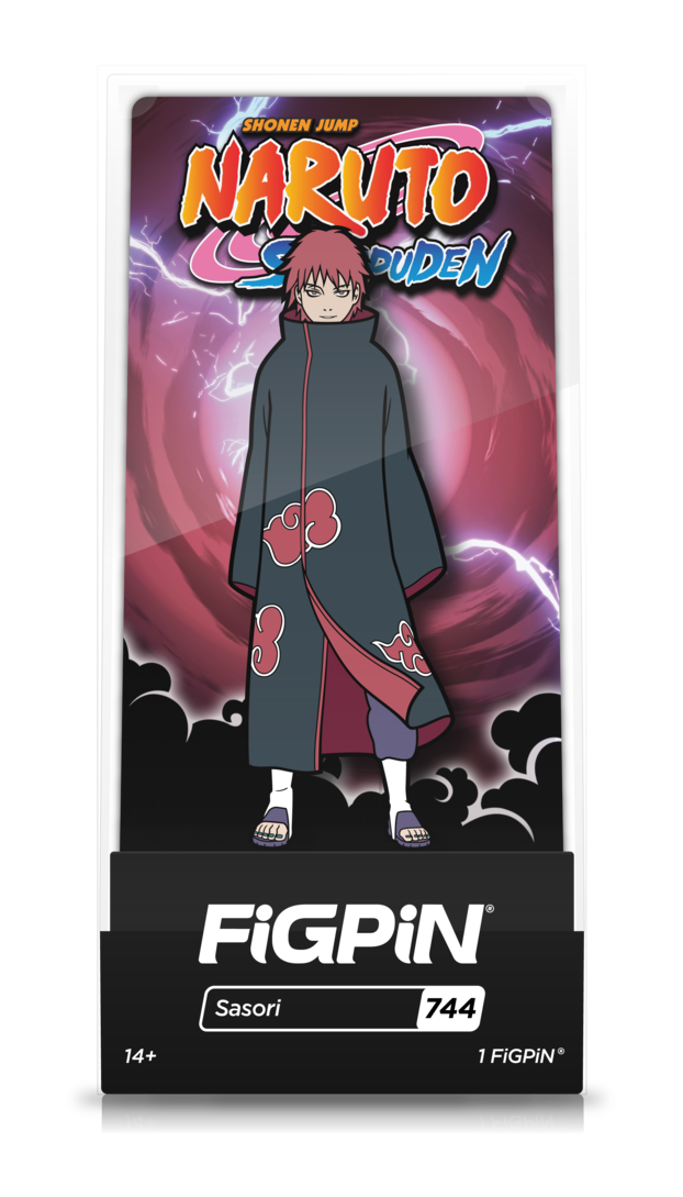 FiGPiN Naruto Shippuden Konan Sasori Zetsu Set of 3