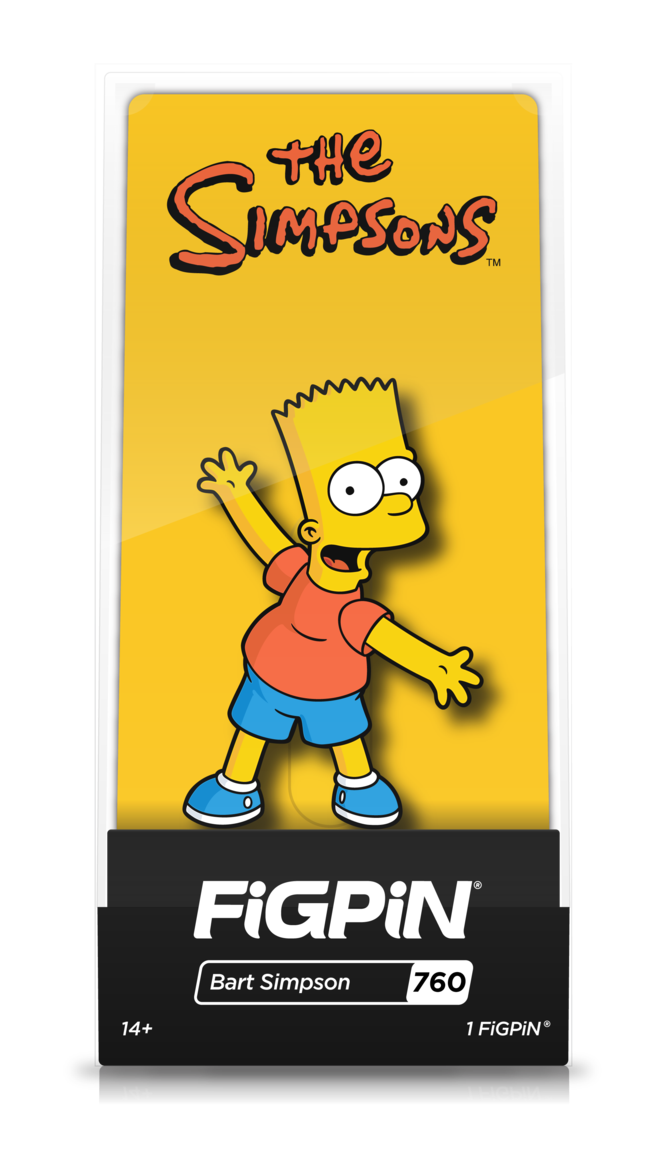 FiGPiN The Simpsons Bart Simpson #760