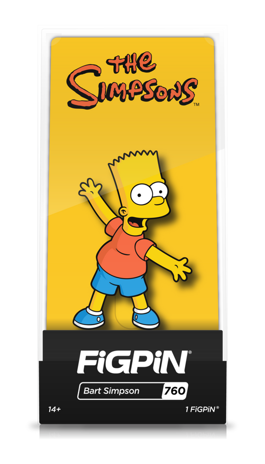 FiGPiN The Simpsons Bart Simpson #760