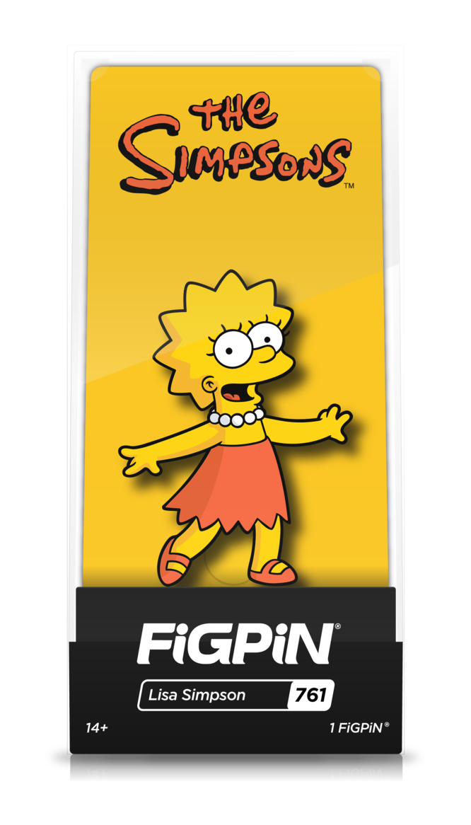 FiGPiN The Simpsons Lisa Simpson #761