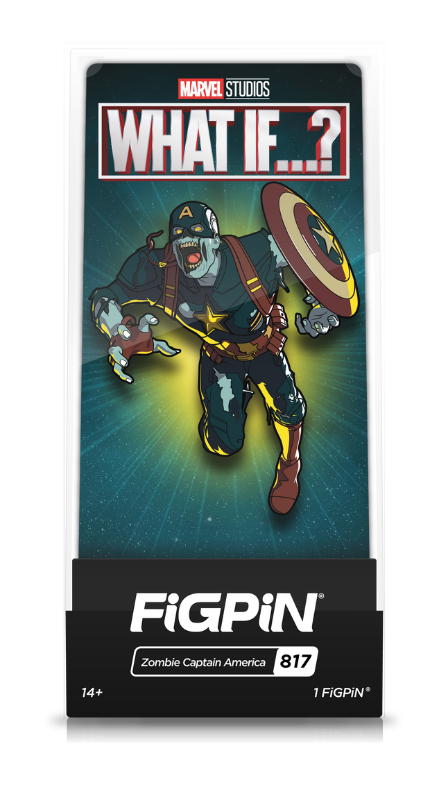 FiGPiN Marvel What If ? Zombie Captain America #817