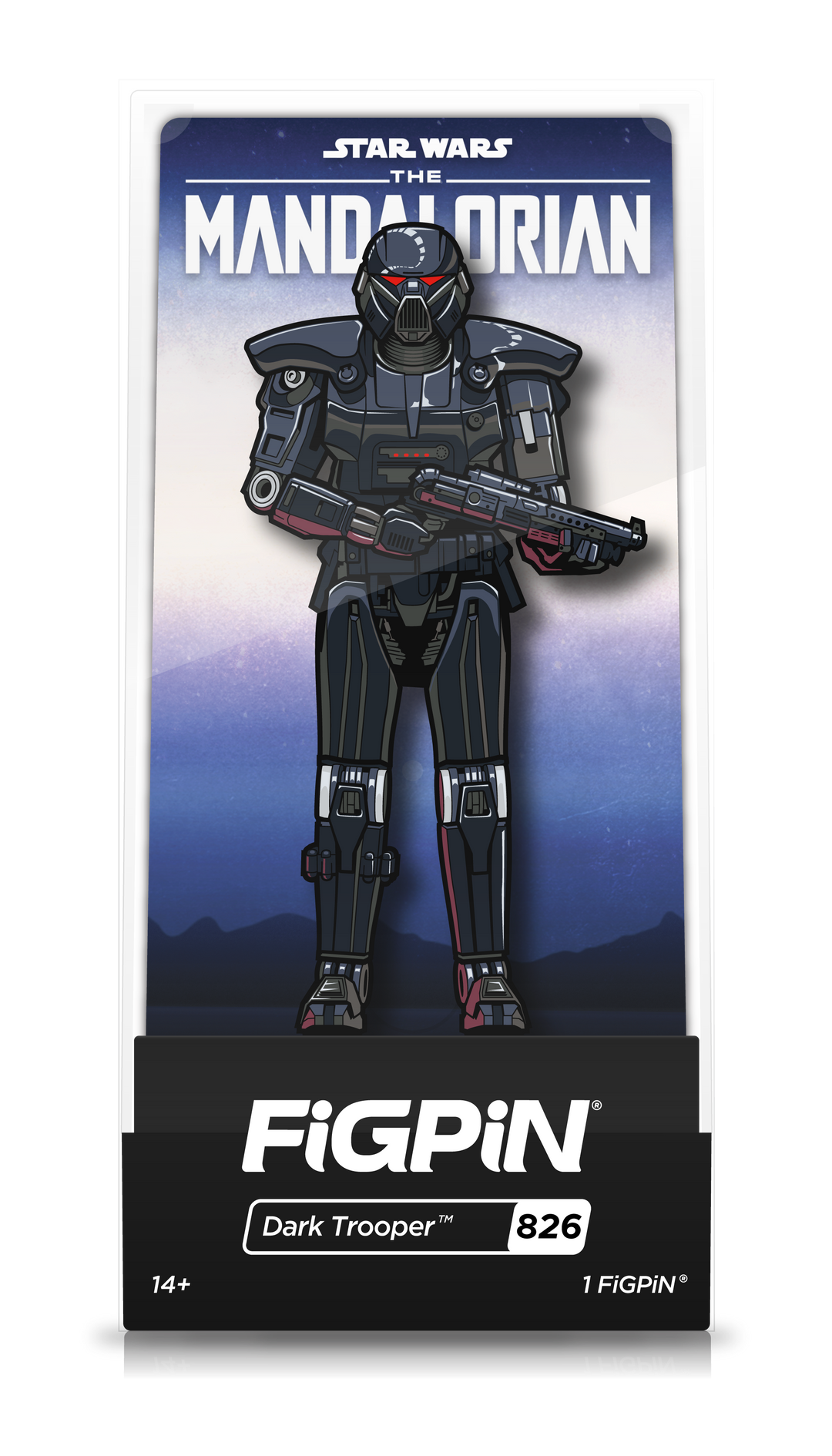 FiGPiN Star Wars The Mandalorian Dark Trooper #826