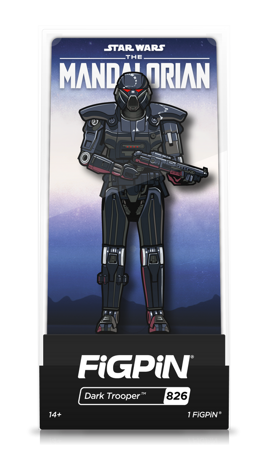 FiGPiN Star Wars The Mandalorian Dark Trooper #826