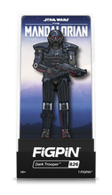 Load image into Gallery viewer, FiGPiN Star Wars The Mandalorian Dark Trooper #826
