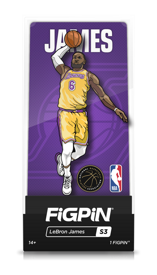 LeBron James Lakers FiGPiN #S3 | NBA Collectible Pin