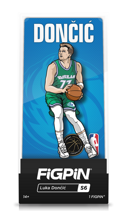 FiGPiN NBA Luka Dončić Dallas Mavericks Pin #S5