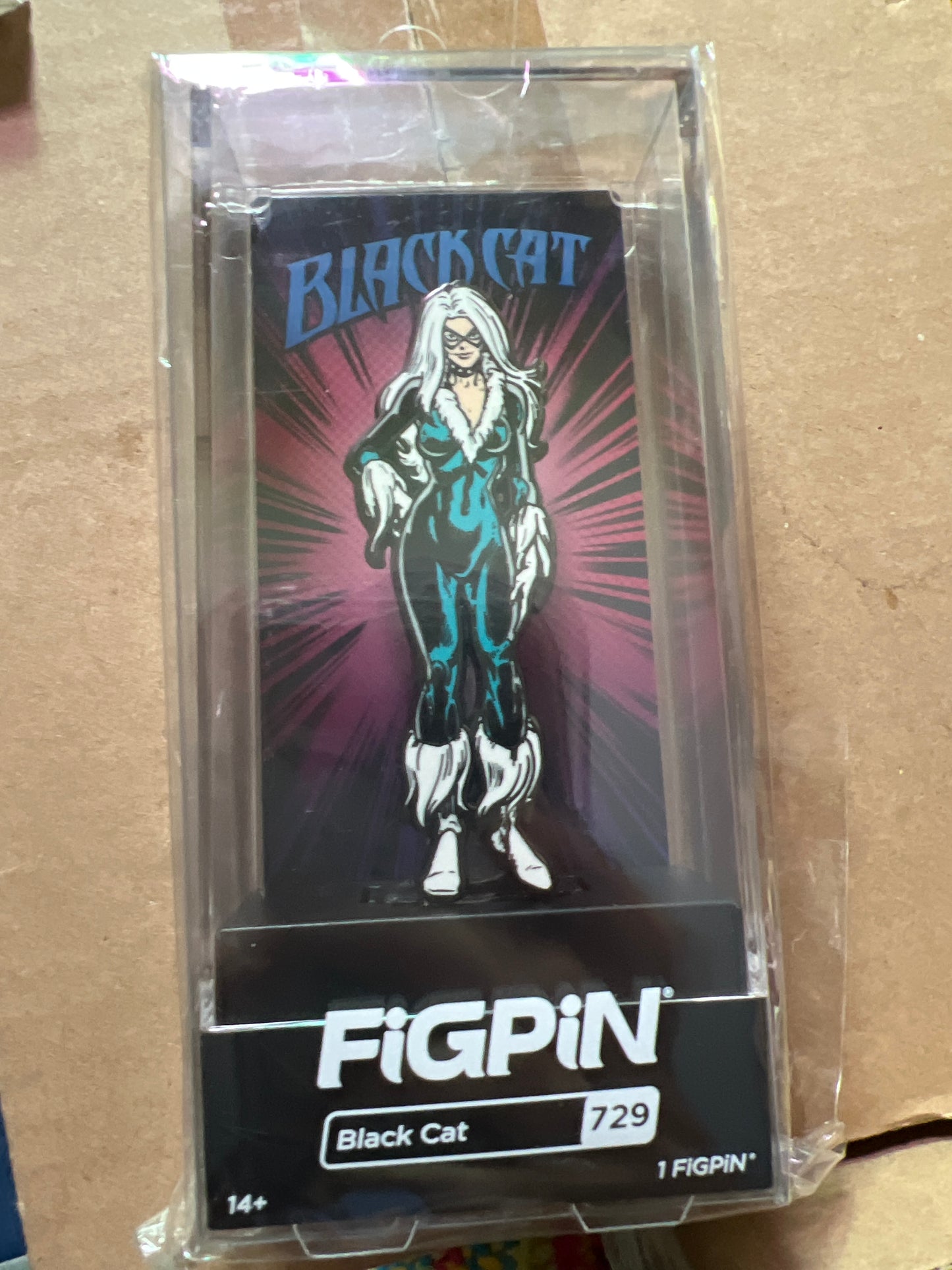 FiGPiN Marvel Black Cat #729 Locked