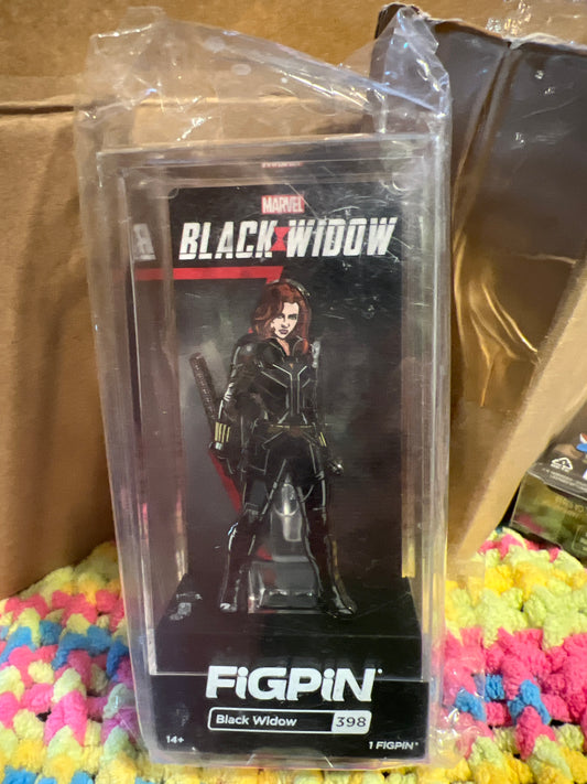Marvel Black Widow FIGPIN #398 LOCKED