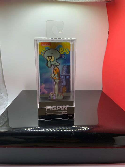 FiGPiN SpongeBob SquarePants Squidward Tentacles Pin #470 Locked